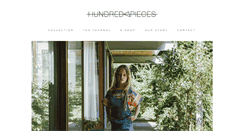 Desktop Screenshot of hundredpieces.com